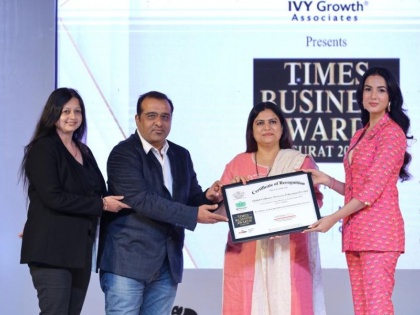 Global Colliance honoured with Times Business Award 2023 in Surat | Global Colliance honoured with Times Business Award 2023 in Surat
