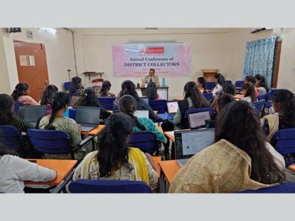 Ignite IAS Hyderabad hosts Mock Annual Conference of District Collectors for their Students on National Civil Services Day | Ignite IAS Hyderabad hosts Mock Annual Conference of District Collectors for their Students on National Civil Services Day