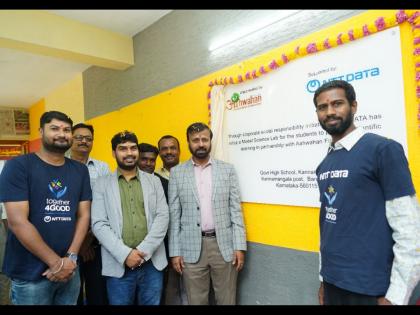 Aahwahan Foundation Partners with NTT DATA to Set Up Model Science Labs in Government High Schools | Aahwahan Foundation Partners with NTT DATA to Set Up Model Science Labs in Government High Schools
