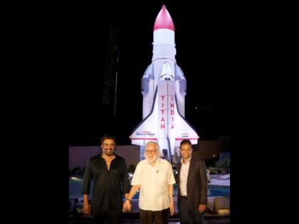 The Grand Rocket in ‘Kanakia Silicon Valley’ Unveiled, Rockey Boys: R Madhavan and Nambi Narayanan Sir cheer for the Rocket of another kind! | The Grand Rocket in ‘Kanakia Silicon Valley’ Unveiled, Rockey Boys: R Madhavan and Nambi Narayanan Sir cheer for the Rocket of another kind! The Grand Rocket in ‘Kanakia Silicon Valley’ Unveiled, Rockey Boys: R Madhavan and Nambi Narayanan Sir cheer for the Rocket of another kind! | The Grand Rocket in ‘Kanakia Silicon Valley’ Unveiled, Rockey Boys: R Madhavan and Nambi Narayanan Sir cheer for the Rocket of another kind!