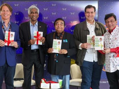 Hollywood Producer and Former Tennis Champion Ashok Amritraj launches Padmashri, Dr. Mukesh Batra’s book ‘Feel Good Heal Good’ at the 77th Cannes Film Festival 2024 | Hollywood Producer and Former Tennis Champion Ashok Amritraj launches Padmashri, Dr. Mukesh Batra’s book ‘Feel Good Heal Good’ at the 77th Cannes Film Festival 2024