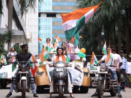 Nidarshana Gowani Organizes Bike Rally at Kamala Mills to Celebrate Indian Independence and Promote Women Empowerment | Nidarshana Gowani Organizes Bike Rally at Kamala Mills to Celebrate Indian Independence and Promote Women Empowerment Nidarshana Gowani Organizes Bike Rally at Kamala Mills to Celebrate Indian Independence and Promote Women Empowerment | Nidarshana Gowani Organizes Bike Rally at Kamala Mills to Celebrate Indian Independence and Promote Women Empowerment