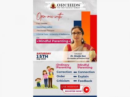 Orchids The International School successfully conducts ‘Mindful Parenting’ Webinar | Orchids The International School successfully conducts ‘Mindful Parenting’ Webinar Orchids The International School successfully conducts ‘Mindful Parenting’ Webinar | Orchids The International School successfully conducts ‘Mindful Parenting’ Webinar