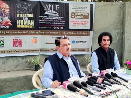 Ahmedabad International Literature Festival will be held on 24th, 25th and 26th November 2023 | Ahmedabad International Literature Festival will be held on 24th, 25th and 26th November 2023 Ahmedabad International Literature Festival will be held on 24th, 25th and 26th November 2023 | Ahmedabad International Literature Festival will be held on 24th, 25th and 26th November 2023