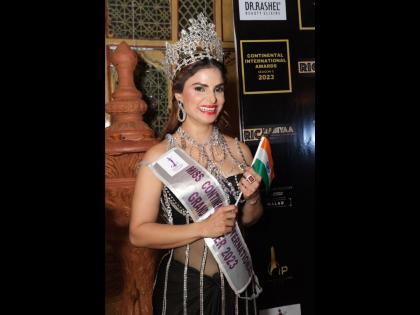 Actress Aastha Rawal crowned with Miss Continental International 2023 | Actress Aastha Rawal crowned with Miss Continental International 2023 Actress Aastha Rawal crowned with Miss Continental International 2023 | Actress Aastha Rawal crowned with Miss Continental International 2023