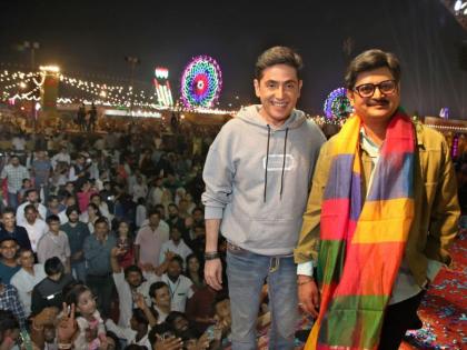 Bhabiji Ghar Par Hai’s Aasif Sheikh and Rohitashv Gour at Ramlila celebrations at Lal Quila in New Delhi! | Bhabiji Ghar Par Hai’s Aasif Sheikh and Rohitashv Gour at Ramlila celebrations at Lal Quila in New Delhi! Bhabiji Ghar Par Hai’s Aasif Sheikh and Rohitashv Gour at Ramlila celebrations at Lal Quila in New Delhi! | Bhabiji Ghar Par Hai’s Aasif Sheikh and Rohitashv Gour at Ramlila celebrations at Lal Quila in New Delhi!