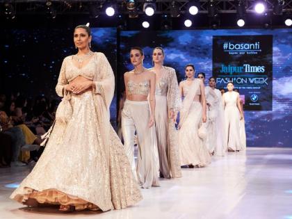 Basanti Unveiled “Renaissance: A Rebirth” Collection in a Stunning Display at Jaipur Marriott’s Fashion Extravaganza | Basanti Unveiled “Renaissance: A Rebirth” Collection in a Stunning Display at Jaipur Marriott’s Fashion Extravaganza Basanti Unveiled “Renaissance: A Rebirth” Collection in a Stunning Display at Jaipur Marriott’s Fashion Extravaganza | Basanti Unveiled “Renaissance: A Rebirth” Collection in a Stunning Display at Jaipur Marriott’s Fashion Extravaganza