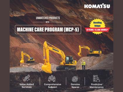 Komatsu India Unveils Unique Machine Care Program (MCP-5) | Komatsu India Unveils Unique Machine Care Program (MCP-5) Komatsu India Unveils Unique Machine Care Program (MCP-5) | Komatsu India Unveils Unique Machine Care Program (MCP-5)