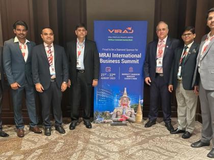 Viraj Profiles Takes Centre Stage as Official Diamond Sponsor at MRAI International Business Summit | Viraj Profiles Takes Centre Stage as Official Diamond Sponsor at MRAI International Business Summit Viraj Profiles Takes Centre Stage as Official Diamond Sponsor at MRAI International Business Summit | Viraj Profiles Takes Centre Stage as Official Diamond Sponsor at MRAI International Business Summit