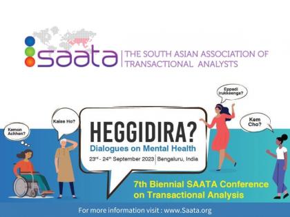 Bengaluru Set to Champion Mental Health Dialogues at the 7th Biennial SAATA Conference | Bengaluru Set to Champion Mental Health Dialogues at the 7th Biennial SAATA Conference Bengaluru Set to Champion Mental Health Dialogues at the 7th Biennial SAATA Conference | Bengaluru Set to Champion Mental Health Dialogues at the 7th Biennial SAATA Conference