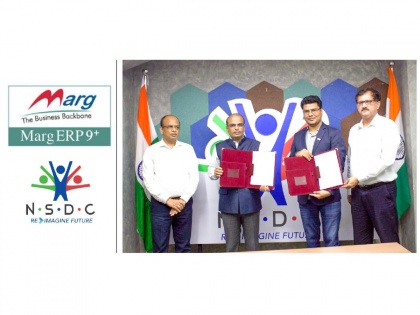 Marg ERP Partners with National Skill Development Corporation to Empower 2000 Students Across India | Marg ERP Partners with National Skill Development Corporation to Empower 2000 Students Across India