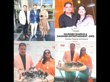 Saurabh and Pallavi Sharma Illuminate the Runway, A Dazzling Presence at Bombay Fashion Week, Grand Hyatt Mumbai | Saurabh and Pallavi Sharma Illuminate the Runway, A Dazzling Presence at Bombay Fashion Week, Grand Hyatt Mumbai