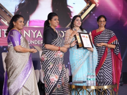 Nithanya Thothiyana Founder of Nithi honored with Prestigious HMTV Naari Puraskar 2023 | Nithanya Thothiyana Founder of Nithi honored with Prestigious HMTV Naari Puraskar 2023