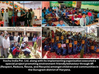 Itochu India Pvt. Ltd Executes “4R Project” (Respect, Reduce, Reuse, Recycle) Promoting Environmental Friendly Behaviour, in Gurugram District | Itochu India Pvt. Ltd Executes “4R Project” (Respect, Reduce, Reuse, Recycle) Promoting Environmental Friendly Behaviour, in Gurugram District Itochu India Pvt. Ltd Executes “4R Project” (Respect, Reduce, Reuse, Recycle) Promoting Environmental Friendly Behaviour, in Gurugram District | Itochu India Pvt. Ltd Executes “4R Project” (Respect, Reduce, Reuse, Recycle) Promoting Environmental Friendly Behaviour, in Gurugram District