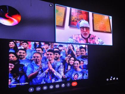 Bollywood Legend Amitabh Bachchan first time Virtually attends his spectacular 81st Birthday celebration hosted by his Surat Industrialist fan Sunil Shah | Bollywood Legend Amitabh Bachchan first time Virtually attends his spectacular 81st Birthday celebration hosted by his Surat Industrialist fan Sunil Shah Bollywood Legend Amitabh Bachchan first time Virtually attends his spectacular 81st Birthday celebration hosted by his Surat Industrialist fan Sunil Shah | Bollywood Legend Amitabh Bachchan first time Virtually attends his spectacular 81st Birthday celebration hosted by his Surat Industrialist fan Sunil Shah