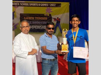 Ruhan Komandur wins the CISCE CUP in the Lawn Tennis Singles U14 Category, the Cottonian prodigy will represent Karnataka in Tennis at Nationals | Ruhan Komandur wins the CISCE CUP in the Lawn Tennis Singles U14 Category, the Cottonian prodigy will represent Karnataka in Tennis at Nationals