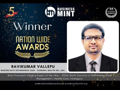 Ravikumar Vallepu’s Expertise in Master Data Management Boosts Organizational Outcomes Across Industries | Ravikumar Vallepu’s Expertise in Master Data Management Boosts Organizational Outcomes Across Industries