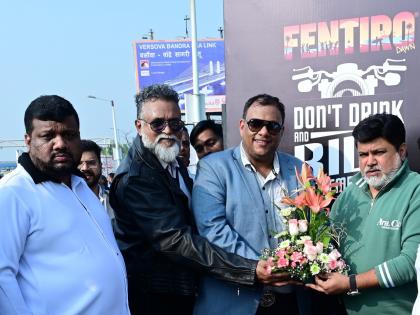 Industry Minister, Uday Samant flags off the ‘Fentiro Don’t Drink & Ride Gentlemen Rally’ with a WROOM | Industry Minister, Uday Samant flags off the ‘Fentiro Don’t Drink & Ride Gentlemen Rally’ with a WROOM