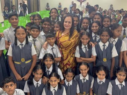 Smita Thackeray Empowers Future Through School Kit Distribution | Smita Thackeray Empowers Future Through School Kit Distribution Smita Thackeray Empowers Future Through School Kit Distribution | Smita Thackeray Empowers Future Through School Kit Distribution