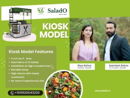 SaladO – The Biggest Salad Brand In India To Come Up With Kiosks Pan India This February | SaladO – The Biggest Salad Brand In India To Come Up With Kiosks Pan India This February