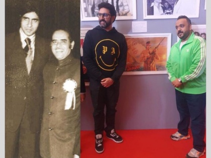 Ali Akbar along with Abhishek Bachchan celebrated and congratulated each other for the successful journey of their fathers together | Ali Akbar along with Abhishek Bachchan celebrated and congratulated each other for the successful journey of their fathers together