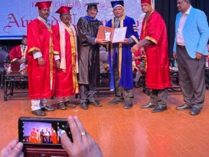 Alok Agrawal Conferred with Honorary Doctorate in field of IT Services | Alok Agrawal Conferred with Honorary Doctorate in field of IT Services