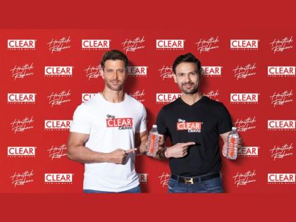 Clear Premium Water onboards superstar Hrithik Roshan as brand ambassador | Clear Premium Water onboards superstar Hrithik Roshan as brand ambassador Clear Premium Water onboards superstar Hrithik Roshan as brand ambassador | Clear Premium Water onboards superstar Hrithik Roshan as brand ambassador