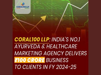 Coral100 LLP: India’s Top Ayurveda Marketing Agency Drives Rs.100 Cr Client Business in FY 2024-25 | Coral100 LLP: India’s Top Ayurveda Marketing Agency Drives Rs.100 Cr Client Business in FY 2024-25 Coral100 LLP: India’s Top Ayurveda Marketing Agency Drives Rs.100 Cr Client Business in FY 2024-25 | Coral100 LLP: India’s Top Ayurveda Marketing Agency Drives Rs.100 Cr Client Business in FY 2024-25