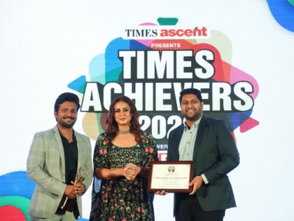 ELMED Probiotics conferred with Times Achievers 2022: Founder & MD Pruthvin Reddy M & Co-founder and director Nikhil Konkathi received the honors | ELMED Probiotics conferred with Times Achievers 2022: Founder & MD Pruthvin Reddy M & Co-founder and director Nikhil Konkathi received the honors
