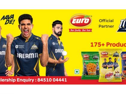 Euro India Fresh Foods Named Official Snacking Partner of Gujarat Titans | Euro India Fresh Foods Named Official Snacking Partner of Gujarat Titans Euro India Fresh Foods Named Official Snacking Partner of Gujarat Titans | Euro India Fresh Foods Named Official Snacking Partner of Gujarat Titans