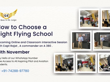 How to choose a Right Flying School – Golden Epaulettes Aviation Upcoming Online and Classroom interactive Session with Capt Rajat, A commander on A 380 | How to choose a Right Flying School – Golden Epaulettes Aviation Upcoming Online and Classroom interactive Session with Capt Rajat, A commander on A 380