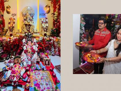 Bhabiji Ghar Par Hai’s Angoori Bhabi and Manmohan Tiwari enthusiastically celebrate Ganesh Chaturthi in Indore! | Bhabiji Ghar Par Hai’s Angoori Bhabi and Manmohan Tiwari enthusiastically celebrate Ganesh Chaturthi in Indore! Bhabiji Ghar Par Hai’s Angoori Bhabi and Manmohan Tiwari enthusiastically celebrate Ganesh Chaturthi in Indore! | Bhabiji Ghar Par Hai’s Angoori Bhabi and Manmohan Tiwari enthusiastically celebrate Ganesh Chaturthi in Indore!