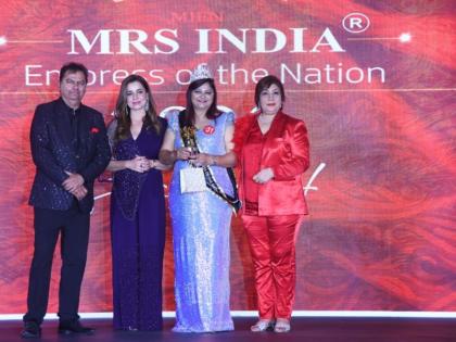 Mrs. Dharini Panchal, a Mumbai-based Teacher, Shines as Mrs. India, Empress of the Nation Plus Size Category | Mrs. Dharini Panchal, a Mumbai-based Teacher, Shines as Mrs. India, Empress of the Nation Plus Size Category
