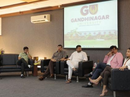 Gandhinagar University inaugurates state’s 1st AI Blockchain-driven Cyber Security and Digital Forensics Lab | Gandhinagar University inaugurates state’s 1st AI Blockchain-driven Cyber Security and Digital Forensics Lab Gandhinagar University inaugurates state’s 1st AI Blockchain-driven Cyber Security and Digital Forensics Lab | Gandhinagar University inaugurates state’s 1st AI Blockchain-driven Cyber Security and Digital Forensics Lab
