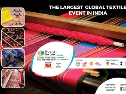 Seamlessly Blending Tradition with Innovation: Bharat Tex 2024 Unveils February 26th at New Delhi! | Seamlessly Blending Tradition with Innovation: Bharat Tex 2024 Unveils February 26th at New Delhi! Seamlessly Blending Tradition with Innovation: Bharat Tex 2024 Unveils February 26th at New Delhi! | Seamlessly Blending Tradition with Innovation: Bharat Tex 2024 Unveils February 26th at New Delhi!