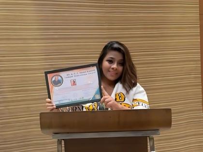 Ridhhima Mohan Wins APJ Abdul Kalam Award in Education for Redefining Student Excellence | Ridhhima Mohan Wins APJ Abdul Kalam Award in Education for Redefining Student Excellence