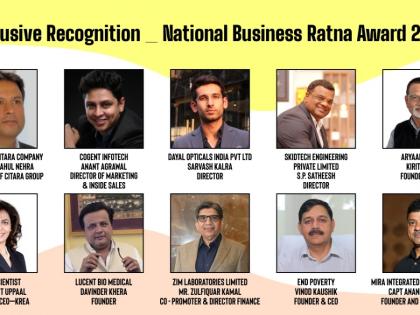 Exclusive Recognition: National Business Ratna Award 2025 | Exclusive Recognition: National Business Ratna Award 2025 Exclusive Recognition: National Business Ratna Award 2025 | Exclusive Recognition: National Business Ratna Award 2025