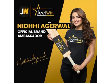 JeetWin Partners with Nidhhi Agerwal as Brand Ambassador to Strengthen Gaming Platform’s Reach | JeetWin Partners with Nidhhi Agerwal as Brand Ambassador to Strengthen Gaming Platform’s Reach