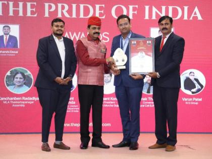 Kartik Soni honoured with The Pride of India Award for reshaping Ahmedabad’s real estate | Kartik Soni honoured with The Pride of India Award for reshaping Ahmedabad’s real estate Kartik Soni honoured with The Pride of India Award for reshaping Ahmedabad’s real estate | Kartik Soni honoured with The Pride of India Award for reshaping Ahmedabad’s real estate