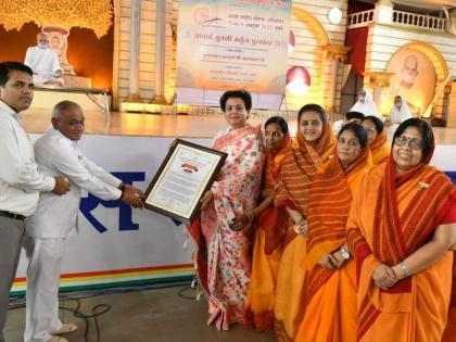 National Women Commission Chairperson Rekha Sharma honored with “Acharya Tulsi Karritva Award 2023” in Nandanvan, Mumbai | National Women Commission Chairperson Rekha Sharma honored with “Acharya Tulsi Karritva Award 2023” in Nandanvan, Mumbai National Women Commission Chairperson Rekha Sharma honored with “Acharya Tulsi Karritva Award 2023” in Nandanvan, Mumbai | National Women Commission Chairperson Rekha Sharma honored with “Acharya Tulsi Karritva Award 2023” in Nandanvan, Mumbai