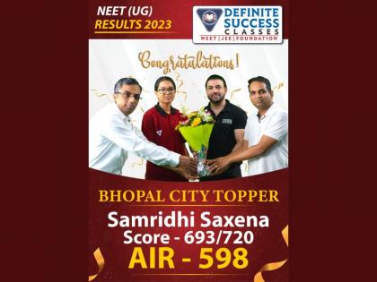 Definite Success Classes Celebrates Unprecedented NEET 2023 Outcomes in Bhopal | Definite Success Classes Celebrates Unprecedented NEET 2023 Outcomes in Bhopal Definite Success Classes Celebrates Unprecedented NEET 2023 Outcomes in Bhopal | Definite Success Classes Celebrates Unprecedented NEET 2023 Outcomes in Bhopal
