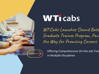 WTiCabs Launches, Second Batch of Graduate Trainee Program, Paving the Way for Promising Careers | WTiCabs Launches, Second Batch of Graduate Trainee Program, Paving the Way for Promising Careers