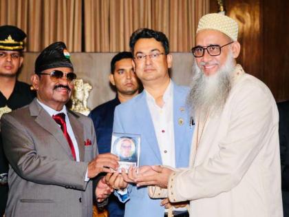 Mustafa Yusufali Gom honored by Governor of West Bengal | Mustafa Yusufali Gom honored by Governor of West Bengal Mustafa Yusufali Gom honored by Governor of West Bengal | Mustafa Yusufali Gom honored by Governor of West Bengal