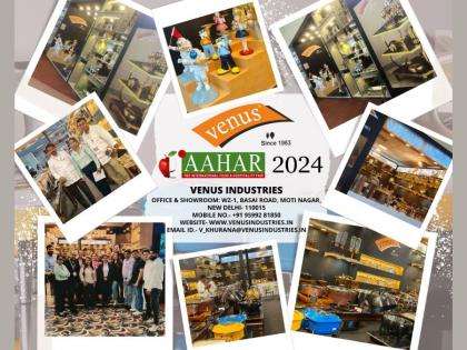Venus Industries Sets New Standards with Innovative Cutlery Showcase at Aahar 2024 | Venus Industries Sets New Standards with Innovative Cutlery Showcase at Aahar 2024 Venus Industries Sets New Standards with Innovative Cutlery Showcase at Aahar 2024 | Venus Industries Sets New Standards with Innovative Cutlery Showcase at Aahar 2024
