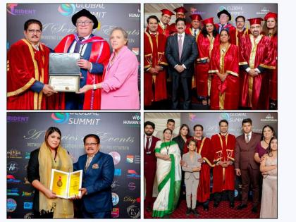 Kaulacharya Jagdishanand conferred with Honorary Doctorate in the London Parliament | Kaulacharya Jagdishanand conferred with Honorary Doctorate in the London Parliament Kaulacharya Jagdishanand conferred with Honorary Doctorate in the London Parliament | Kaulacharya Jagdishanand conferred with Honorary Doctorate in the London Parliament