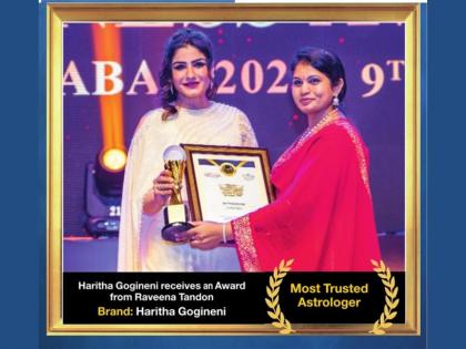 Hyderabad Astrologer Haritha Gogineni Honored as “Most Trusted Astrologer” at Times Business Awards 2023 | Hyderabad Astrologer Haritha Gogineni Honored as “Most Trusted Astrologer” at Times Business Awards 2023 Hyderabad Astrologer Haritha Gogineni Honored as “Most Trusted Astrologer” at Times Business Awards 2023 | Hyderabad Astrologer Haritha Gogineni Honored as “Most Trusted Astrologer” at Times Business Awards 2023