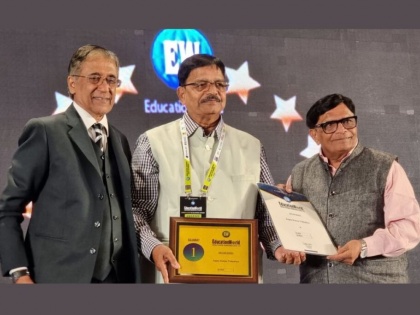 ASPEE Group’s Shri Kiranbhai Lallubhai Patel Receives Lifetime Achievement Citation in Education Leadership Awards 2022-23 | ASPEE Group’s Shri Kiranbhai Lallubhai Patel Receives Lifetime Achievement Citation in Education Leadership Awards 2022-23
