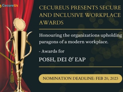 CecureUs Announces Secure and Inclusive Workplace Awards ‘23 | CecureUs Announces Secure and Inclusive Workplace Awards ‘23