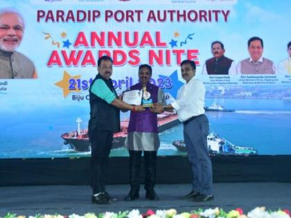 OSL Bags “Best Stevedores for the Year 2022-23” Award From Paradip Port Authority | OSL Bags “Best Stevedores for the Year 2022-23” Award From Paradip Port Authority