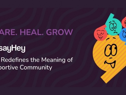 Groundbreaking Mental Health Platform SayHey App Launches, Offering Anonymous Support and Community Connection | Groundbreaking Mental Health Platform SayHey App Launches, Offering Anonymous Support and Community Connection